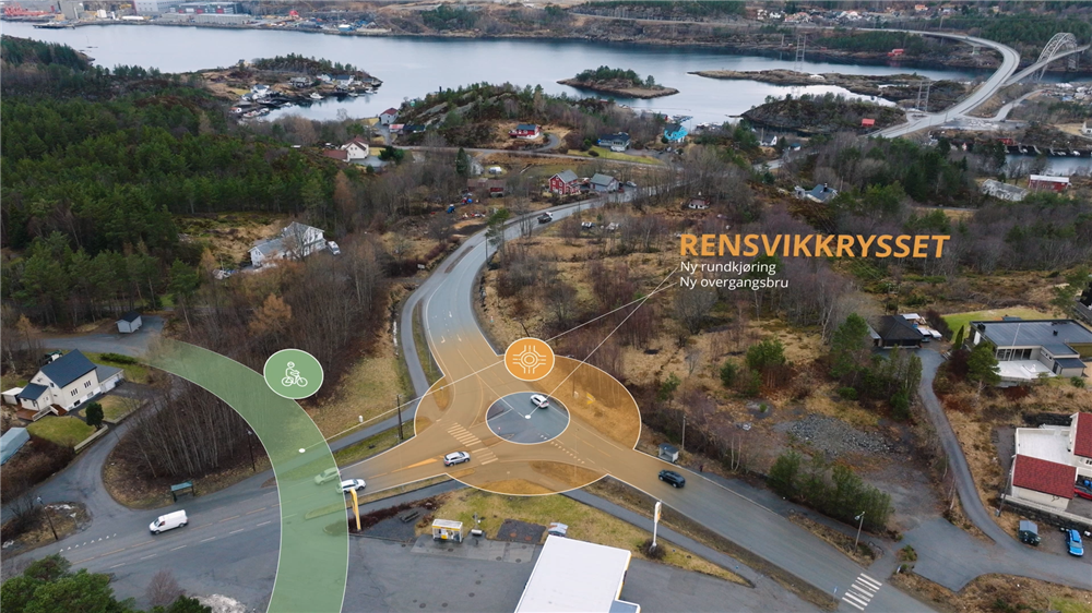 Reksvikkrysset visualisert - Klikk for stort bilde